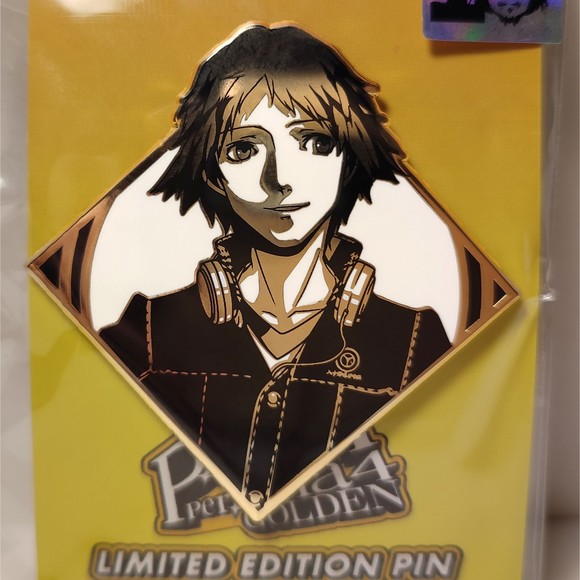 Persona 4 Golden Yosuke Hanamura Limited Edition Enamel Pin Official Collectible - Picture 1 of 3